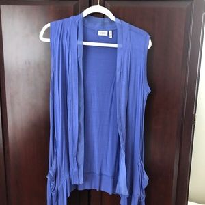 Lavender lightweight layering vest